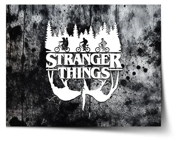 Sablio Plakát Stranger Things White - 60x40 cm
