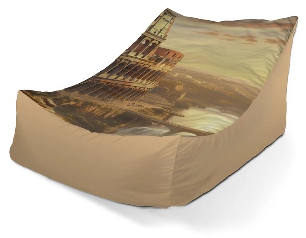 Sablio Sedací vak Lounge Řím Koloseum Historic - 80 x 95 x 50 cm