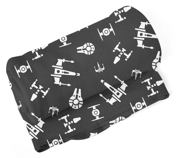 Sablio Deka Star Wars Vesmírné lodě Pattern - 150x120 cm