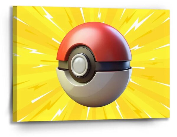 Sablio Obraz Pokemon ball Exploze - 90x60 cm