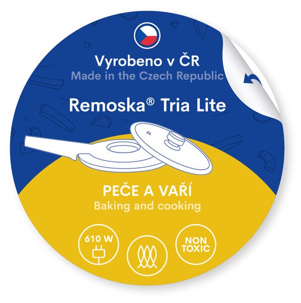 Remoska T42/43 Tria Lite Granit White