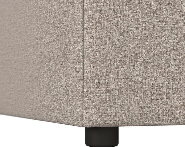 Boxspringová postel MARCO 140x200, šedohnědá