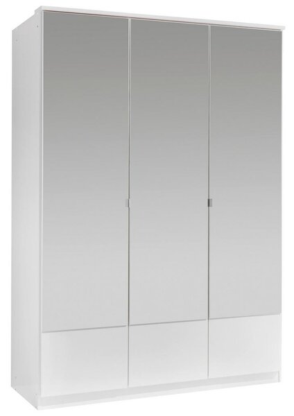 Třídveřová skříň se zrcadly IMAGO bílá 135cm