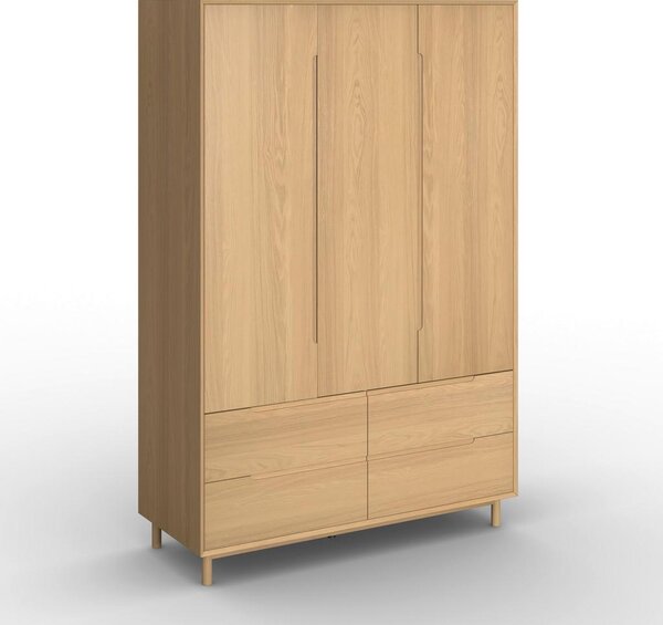 Šatní skříň MARLO š. cca 148 cm, dekor dub