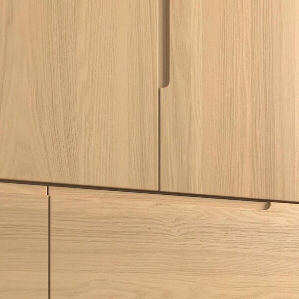 Šatní skříň MARLO š. cca 148 cm, dekor dub