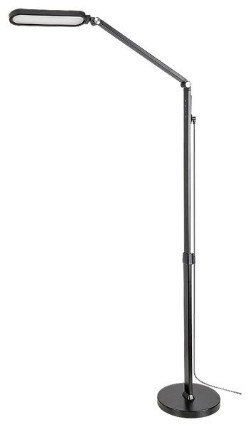 Rabalux 2310 LED stojací svítidlo 1x13W | 790lm | 3000-6500K - stmívatelná, změna teploty světla, dotykový spínač, paměťová funkce, černá