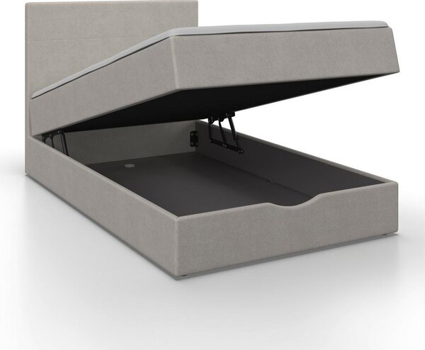 Boxspringová postel ACE 120x200, světle šedá