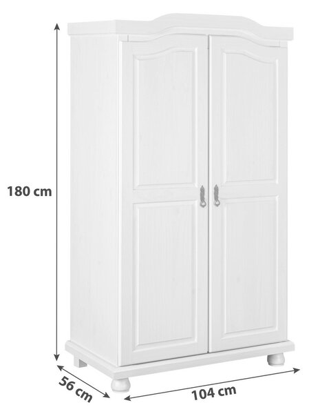 Šatní skříň HEDDA šířka 104cm