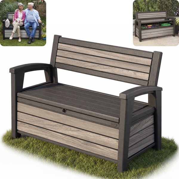 Keter Deco Zahradní lavice Storm Grey