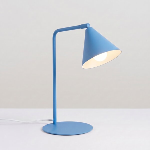 Sollux Lighting Stolní lampa NOX světle modrá