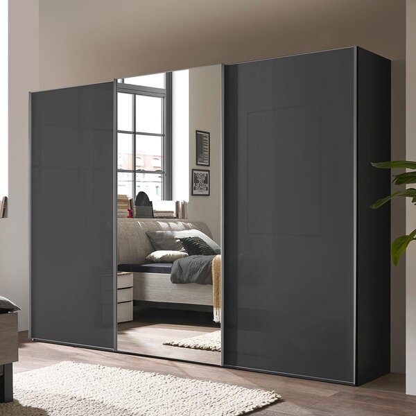 Skříň s posouvacími dveřmi LUMOS, šířka 249 cm