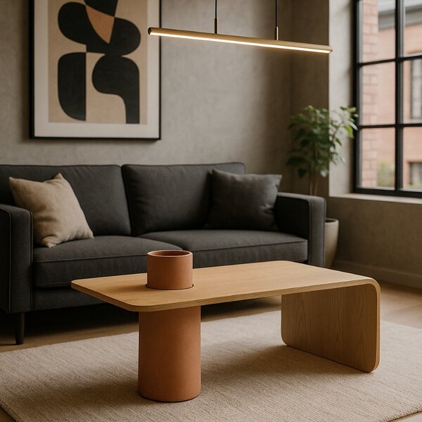 Dubový konferenční stolek Kave Home Olaria 110 x 60 cm