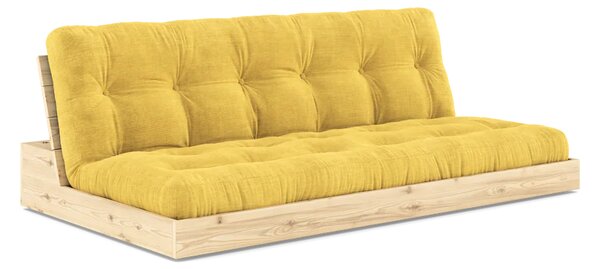 Karup Design Rozkládací pohovka BASE - 514 Honey / Bez bočních boxů