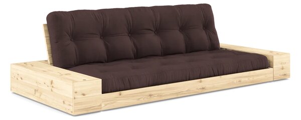 Karup Design Rozkládací pohovka BASE - 715 Brown / Se dvěma bočními boxy