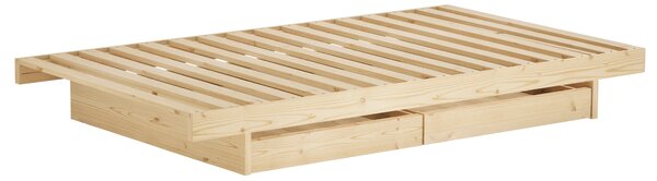 Karup Design Postel KANSO - 90 x 200 / Se dvěma zásuvkami