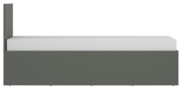 Postel POZZI 90x200 cm, dekor zelená