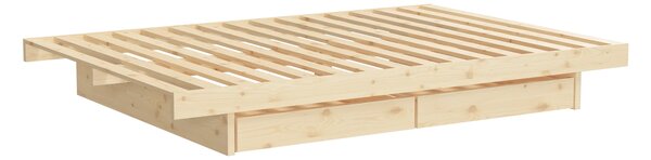 Karup Design Postel KANSO - 120 x 200 / Se dvěma zásuvkami
