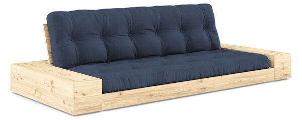 Karup Design Rozkládací pohovka BASE - 737 Navy / Se dvěma bočními boxy