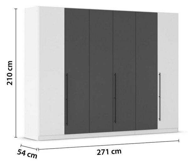 Skříň s otočnými dveřmi SAFARI, šířka 271 cm