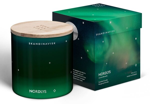 Vonná svíčka NORDLYS (polární záře) 400 g