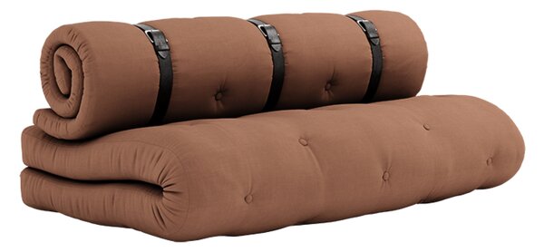 Karup Design Futonová pohovka BUCKLE-UP - 759 Jílově hnědá