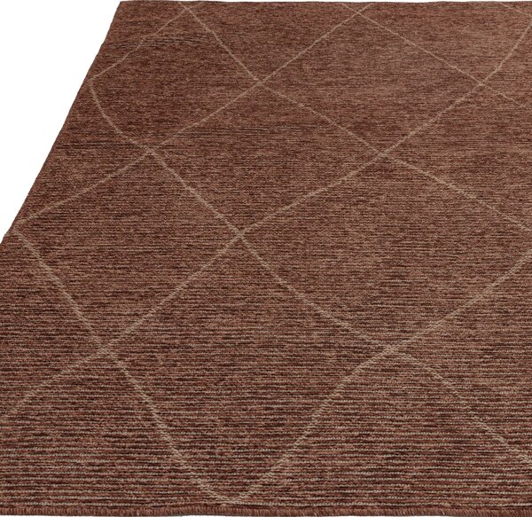 Tribeca Design Kusový koberec Fugali Terracotta Rozměry: 120x170 cm