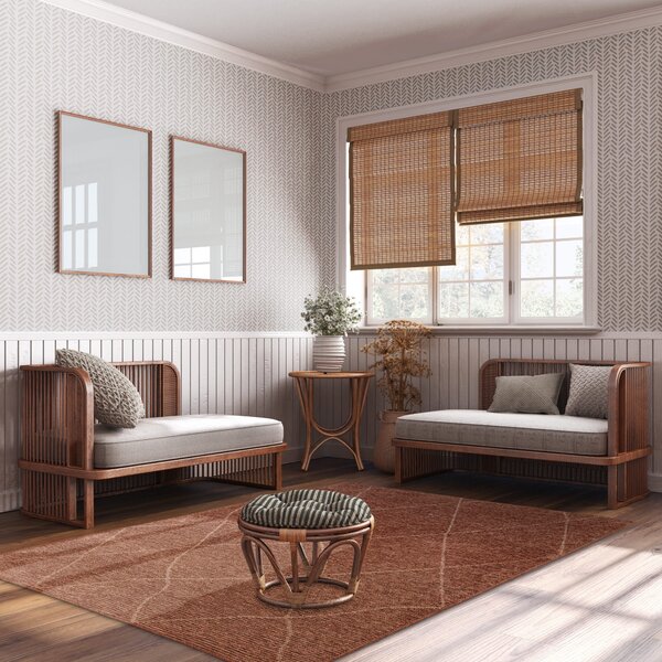 Tribeca Design Kusový koberec Fugali Terracotta Rozměry: 120x170 cm