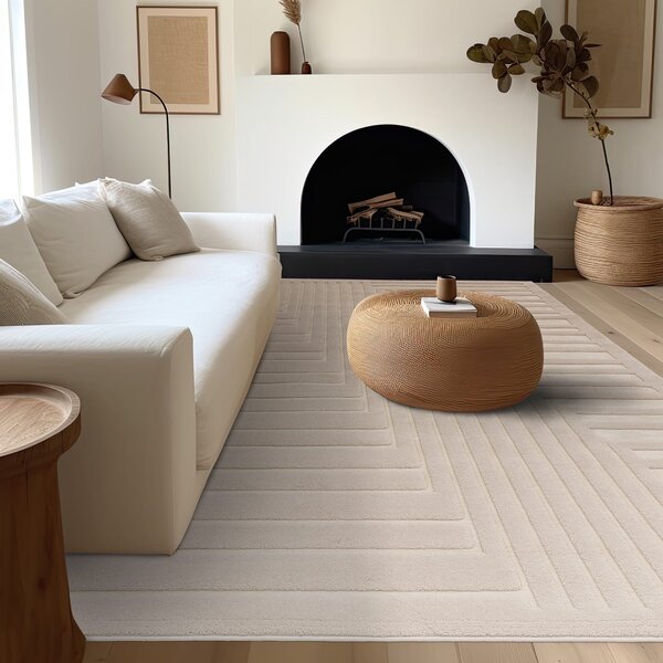 Tribeca Design Kusový koberec Baymax Ivory Connection Rozměry: 120x170 cm