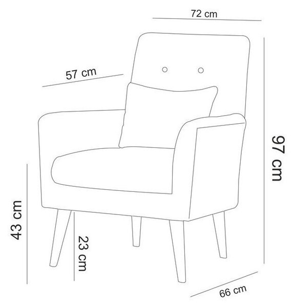 Sedací souprava 3+1 Acanti (Tmavá modrá). 1072447