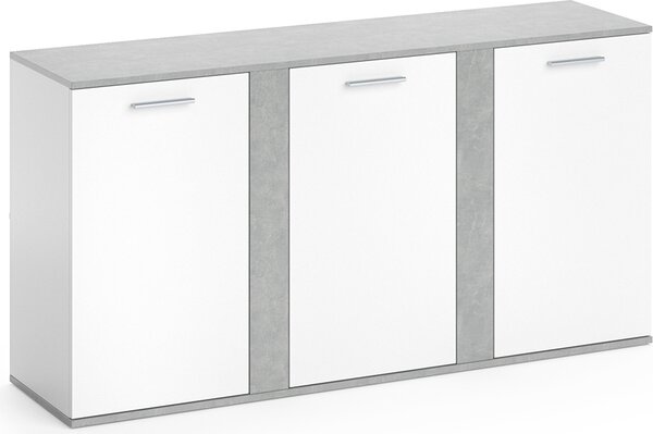 Kredenc Vicco Novelli Beton 40 x 80 cm s dveřmi, Model 29017