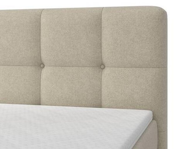 Posteľ boxspring MARBELLA 180x200, béžová