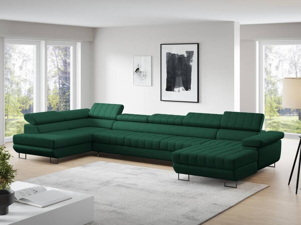 Sedací souprava Horizonte Mini U XL - Monolith 37 Varianta: Levá