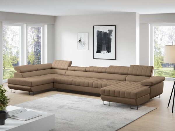 Sedací souprava Horizonte Mini U XL - Monolith 09 Varianta: Levá