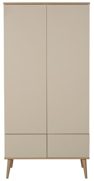 Béžová skříň Quax Flow 196 x 96 cm se zásuvkami