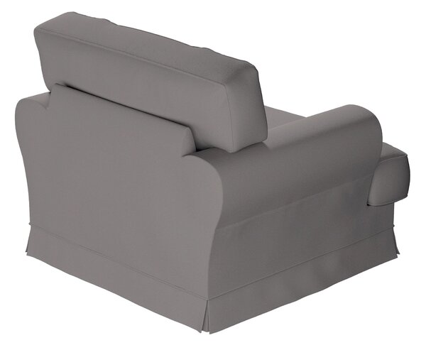 Potah na křeslo IKEA Ekeskog barva béžová látka pletený vzor