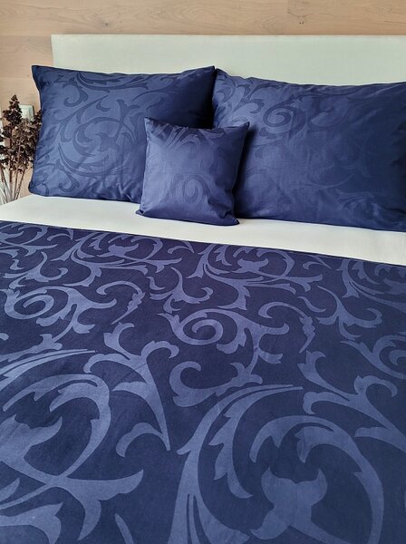 Povlečení Lolita navy modrá Damašek 1x 140/200, 1x 70/90