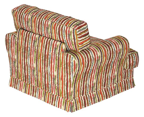 Potah na křeslo IKEA Ekeskog barva vícebarevná látka pletený vzor, vzorované