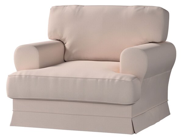 Potah na křeslo IKEA Ekeskog barva růžová látka pletený vzor