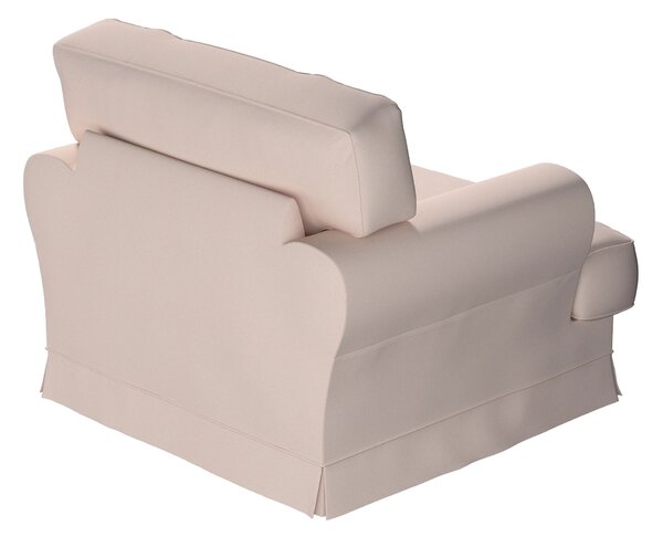 Potah na křeslo IKEA Ekeskog barva růžová látka pletený vzor