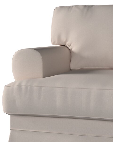 Potah na křeslo IKEA Ekeskog barva růžová látka pletený vzor