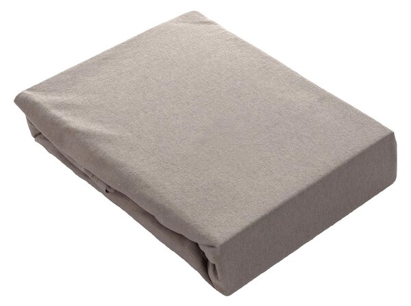 Jersey prostěradlo s gumou Jerry 90x200cm grey