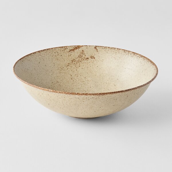 Made in Japan (MIJ) Sand Fade Pasta Bowl 21,5 cm, 700 ml