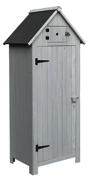 Zahradní skříňka na nářadí Walli šedá