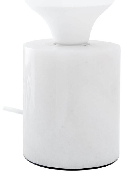 Bílá mramorová stolní lampa Somcasa Roser 11 cm
