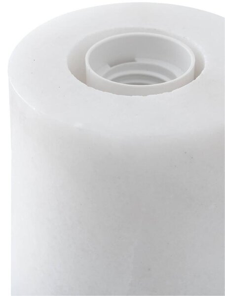 Bílá mramorová stolní lampa Somcasa Roser 11 cm