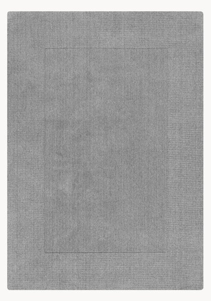 Ručně všívaný vlněný koberec's nízkým vlasem Textured Border
