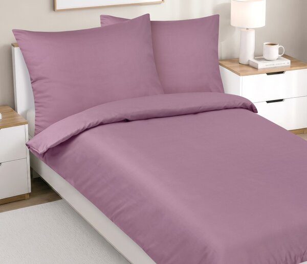BELLATEX Povlečení bavlněné LUX Burgundy 140x200, 70x90 cm