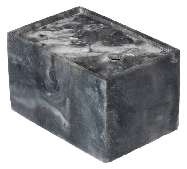 FERM LIVING Úložný box Mist Box, M, Charcoal