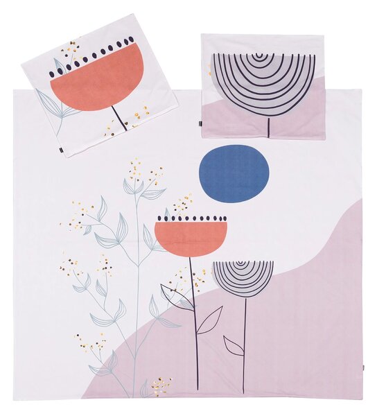 Ložní povlečení Abtrative Poppy 160x200cm
