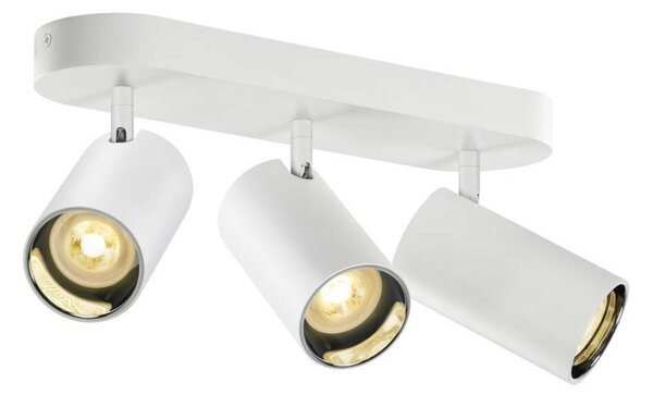 BIG WHITE SLV ASTO TUBE stropní přisazené svítidlo, válcové, max. 3x 10 W, bílé 1006428